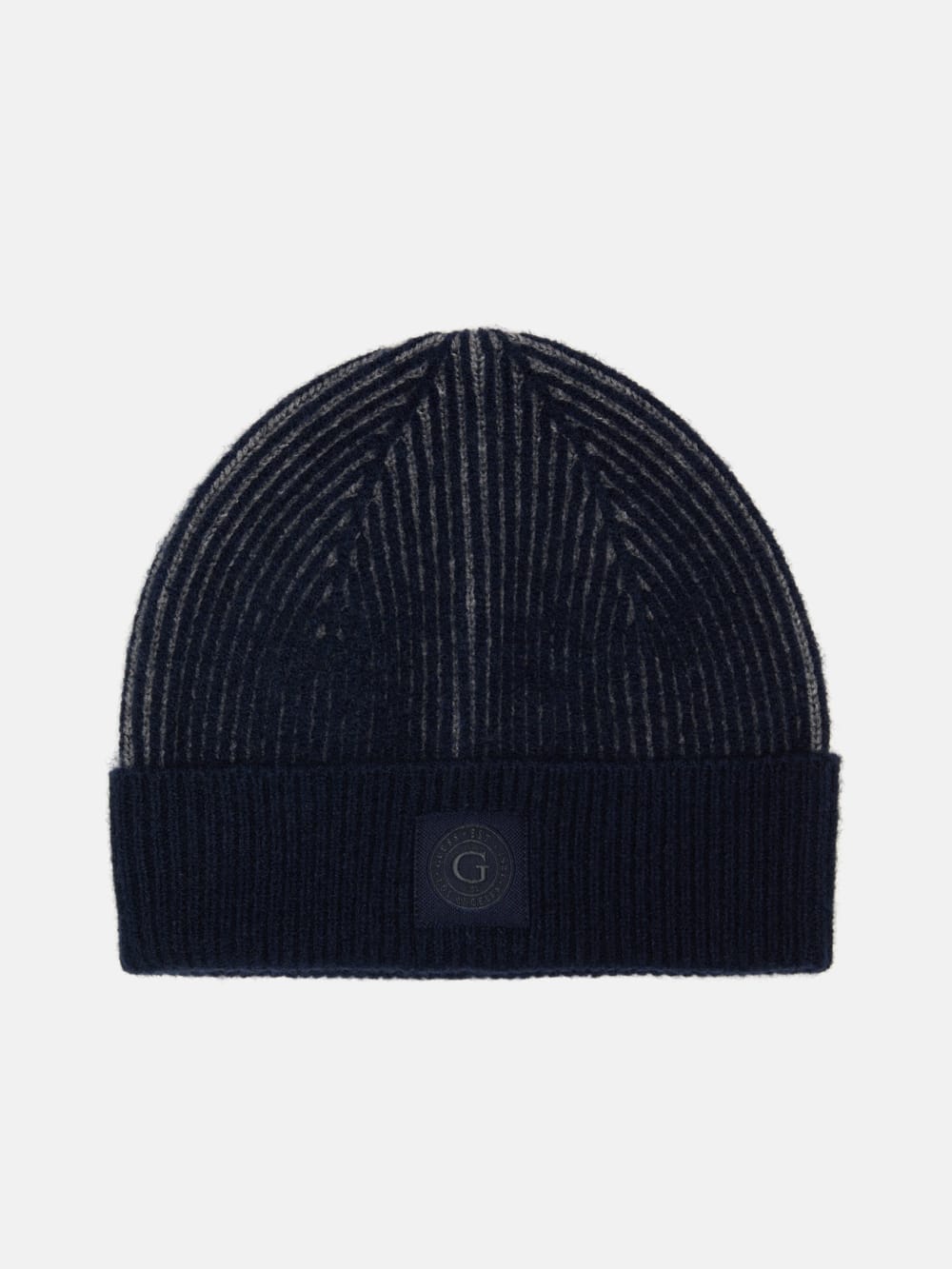 Eco Bicolor Ribbed Beanie