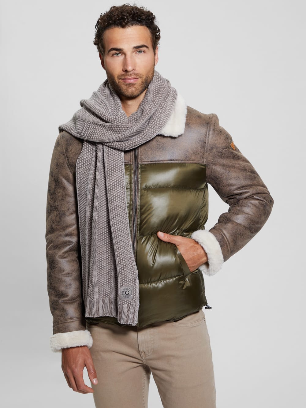 Eco Hunter Ribbed Scarf