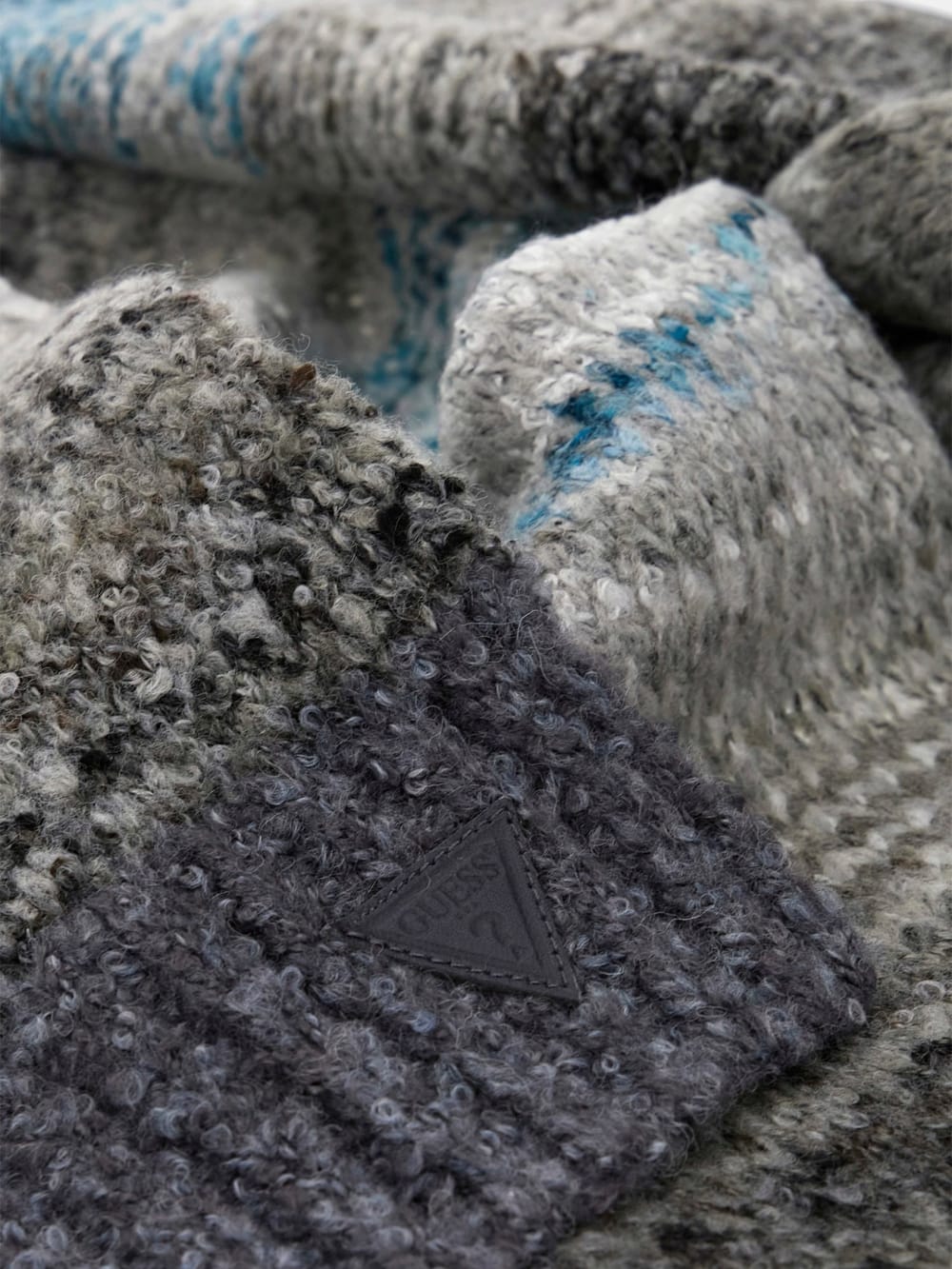 Wool-Blend Space-Dye Scarf