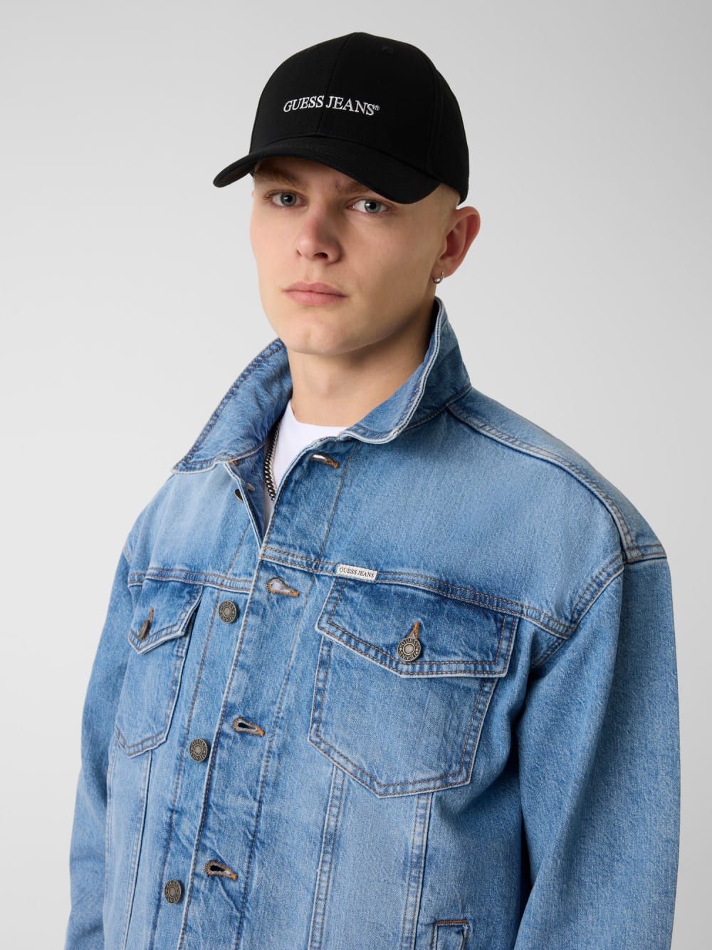 Eco GUESS Jeans Logo Baseball Cap