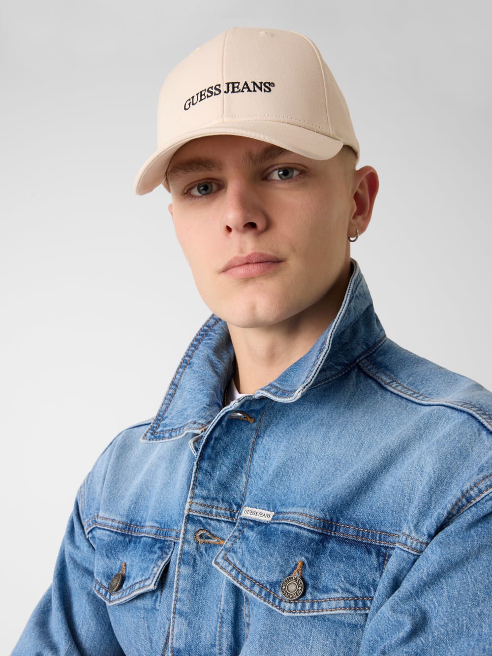 Eco GUESS Jeans Logo Baseball Cap