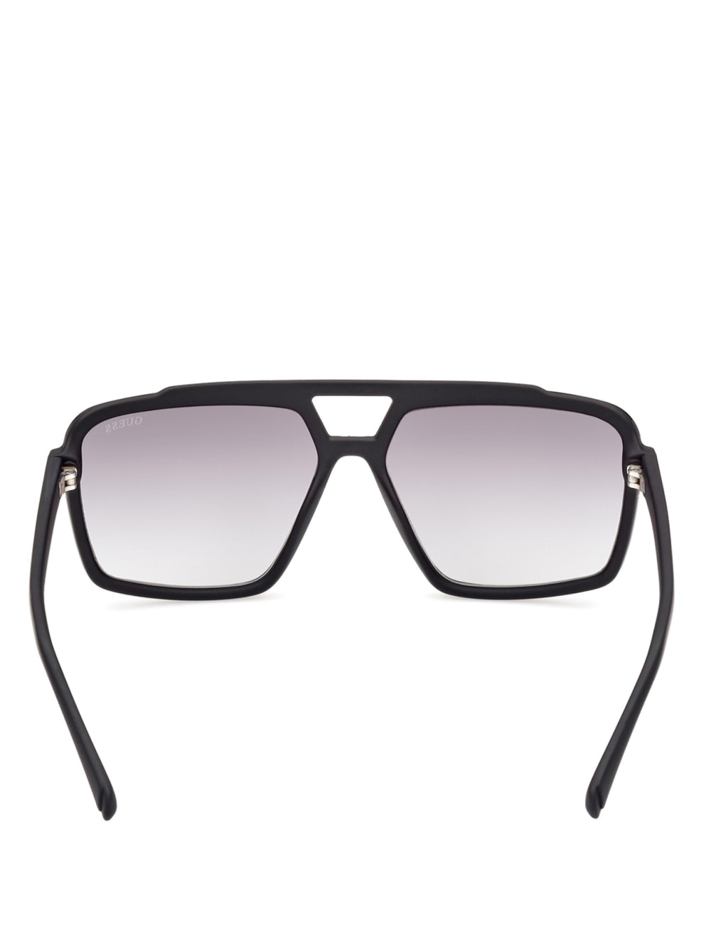 Metal Trim Plastic Navigator Sunglasses