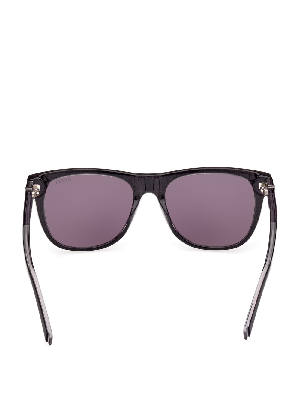 Square Logo Print Plastic Sunglasses