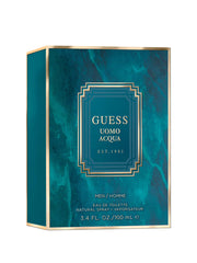 GUESS Uomo Acqua Eau de Toilette, 3.4 oz
