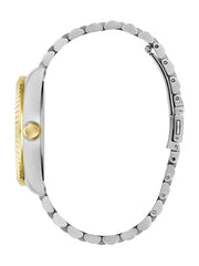 Two-Tone Analog Watch