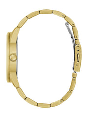 Gold-Tone and Black Analog Watch