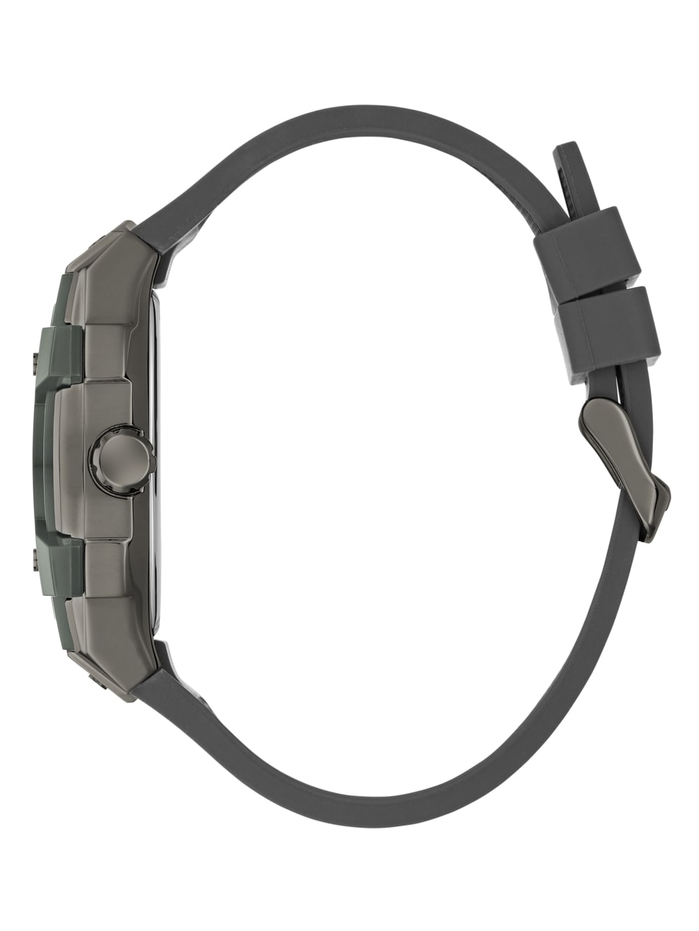 Green and Grey Silicone Multifunction Watch