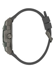 Green and Grey Silicone Multifunction Watch