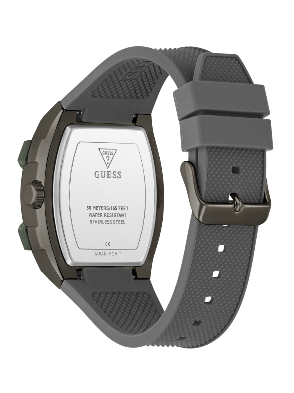 Green and Grey Silicone Multifunction Watch