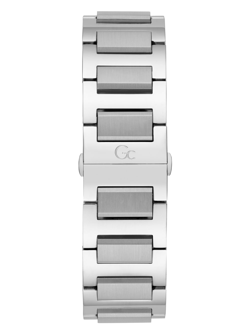 Gc Silver and Green-Tone Metal Chronograph Watch