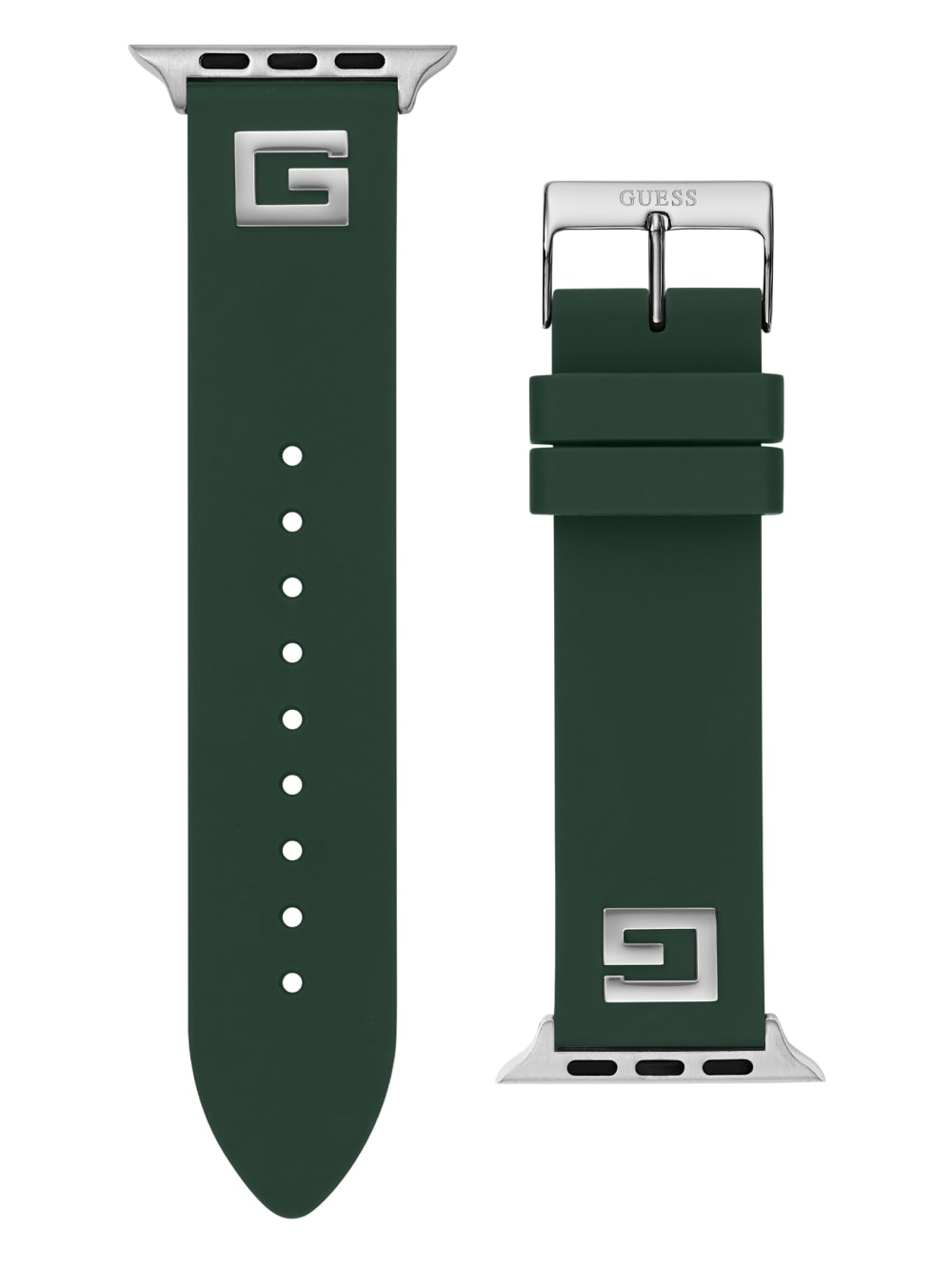 Green Silicon 42-44 mm Band for Apple Watch®