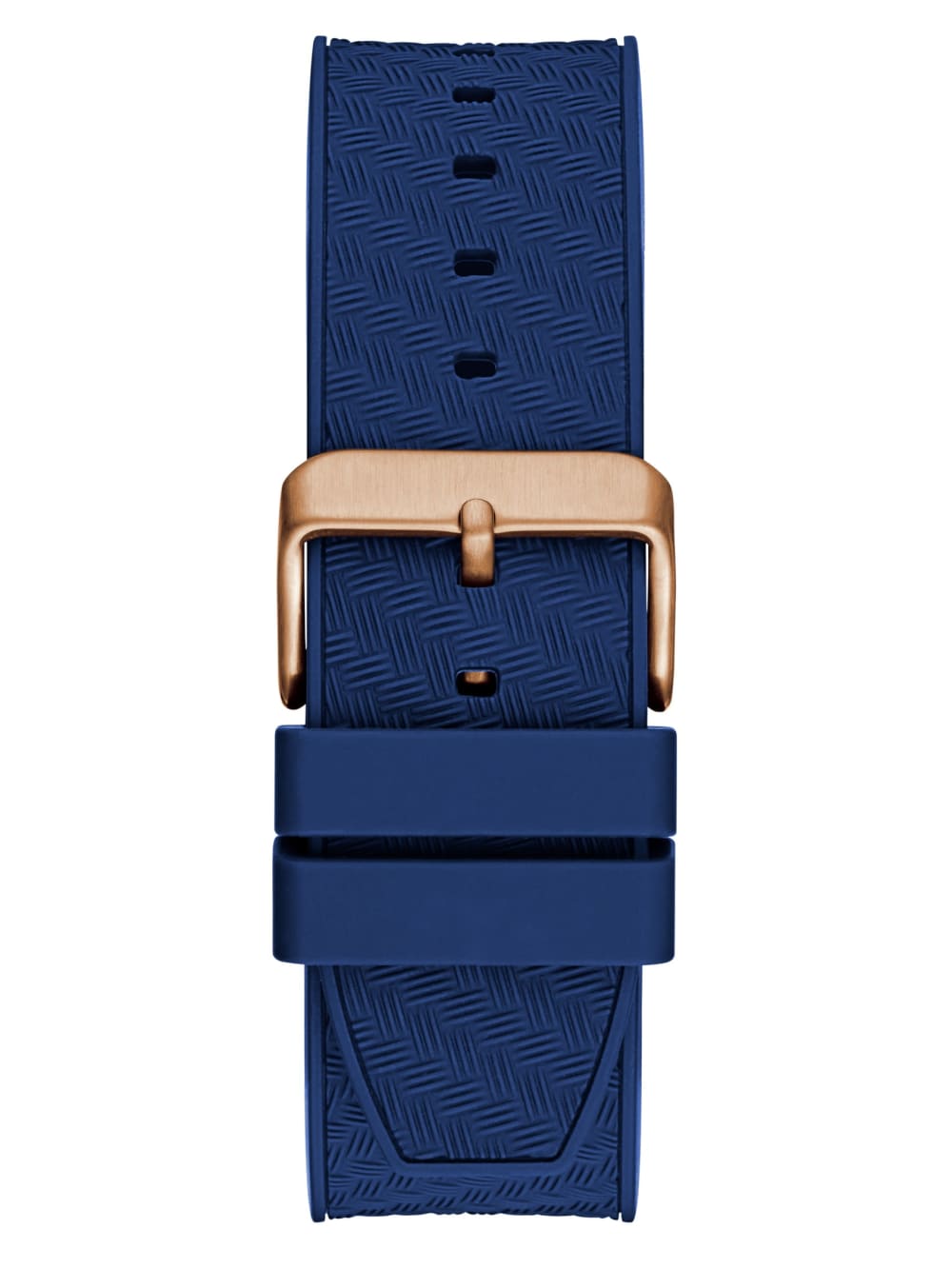 Rose Gold-Tone and Blue Multifunction Watch