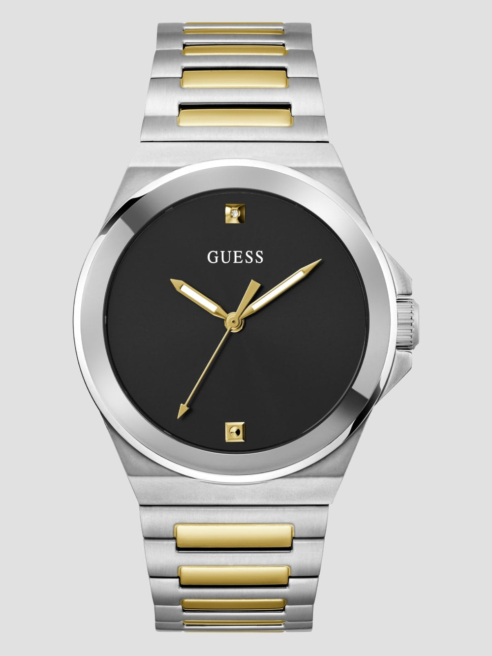 Two-Tone Analog Watch