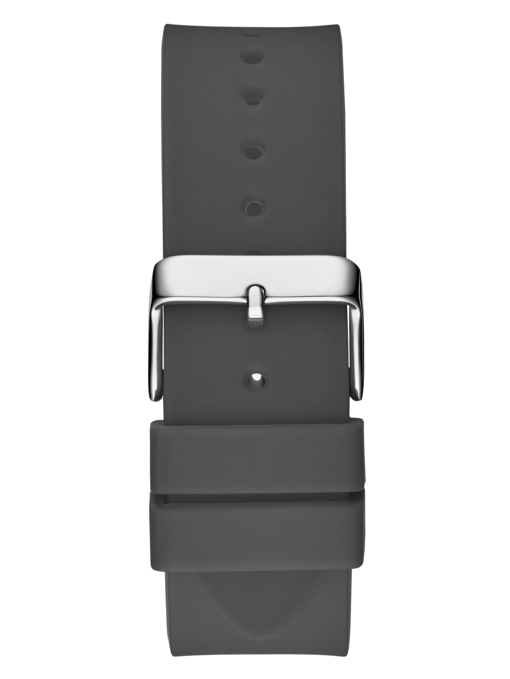 Gray Plastic and Silicone Multifunction Watch