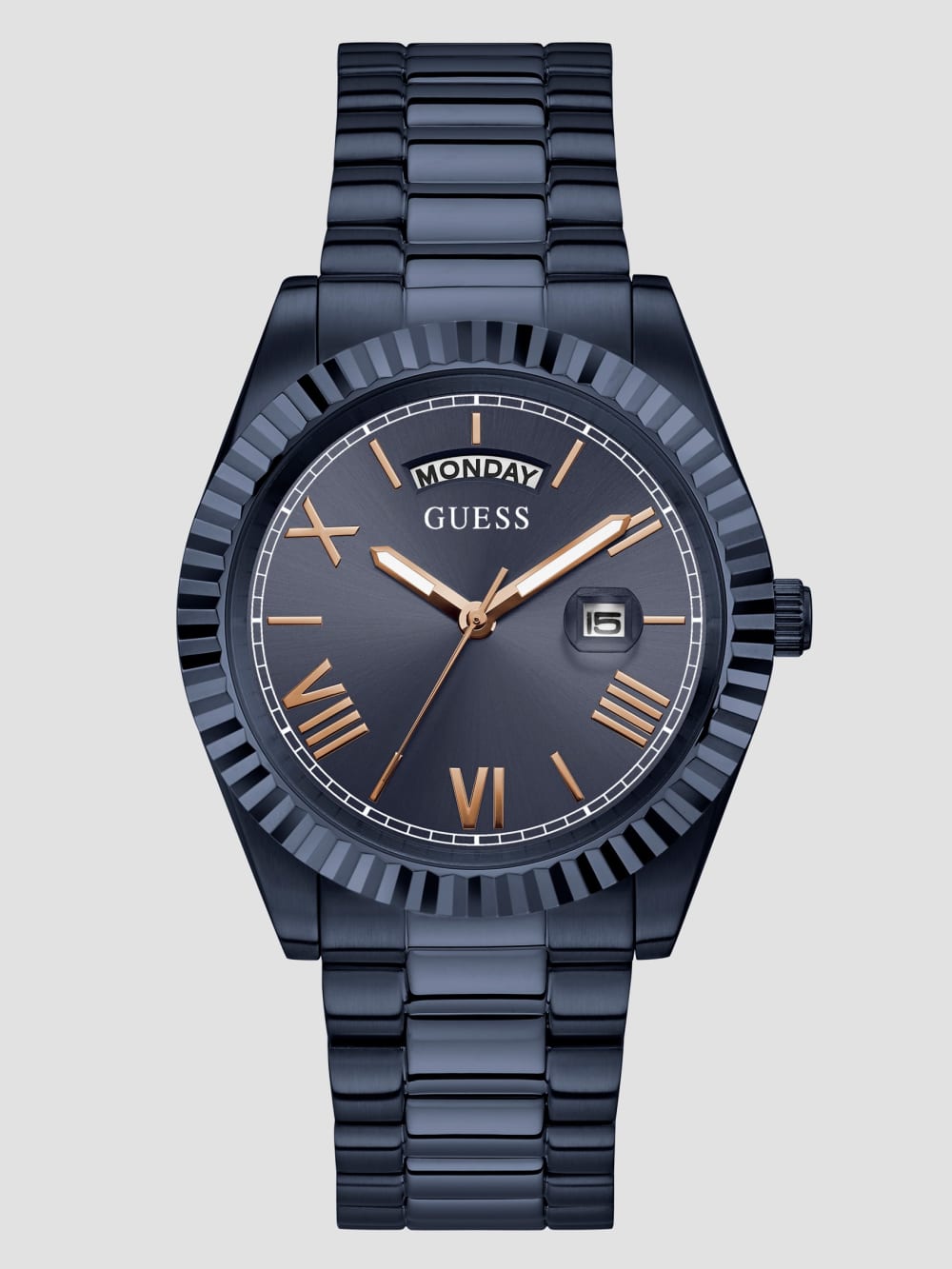 Navy Analog Watch