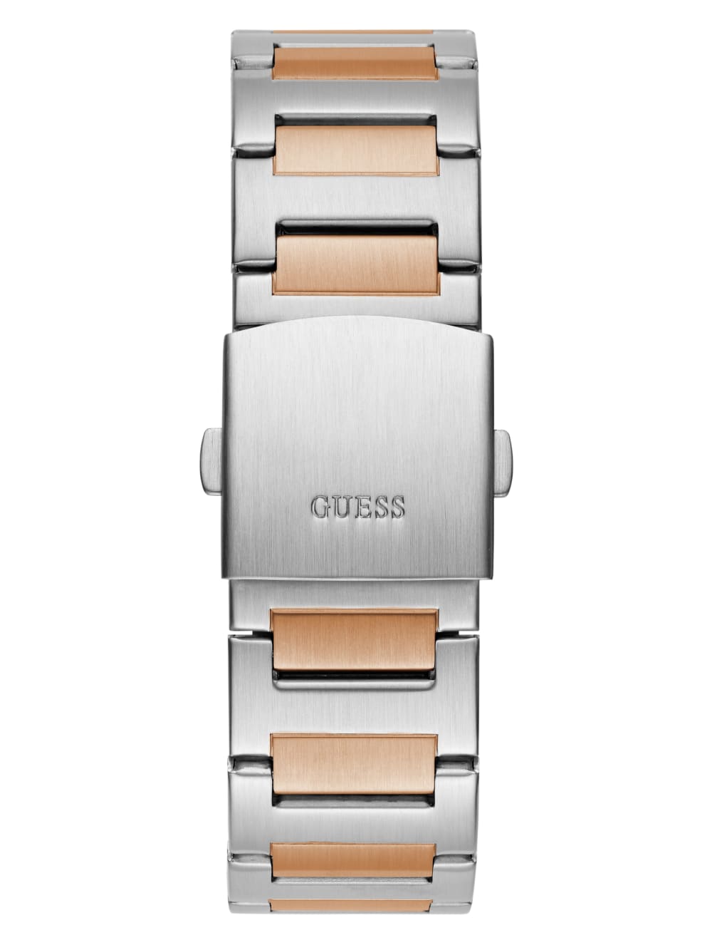Silver and Rose Gold-Tone Multifunction Watch