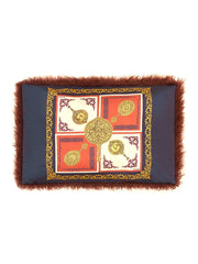 Helma Rectangular Faux-Fur Pillow