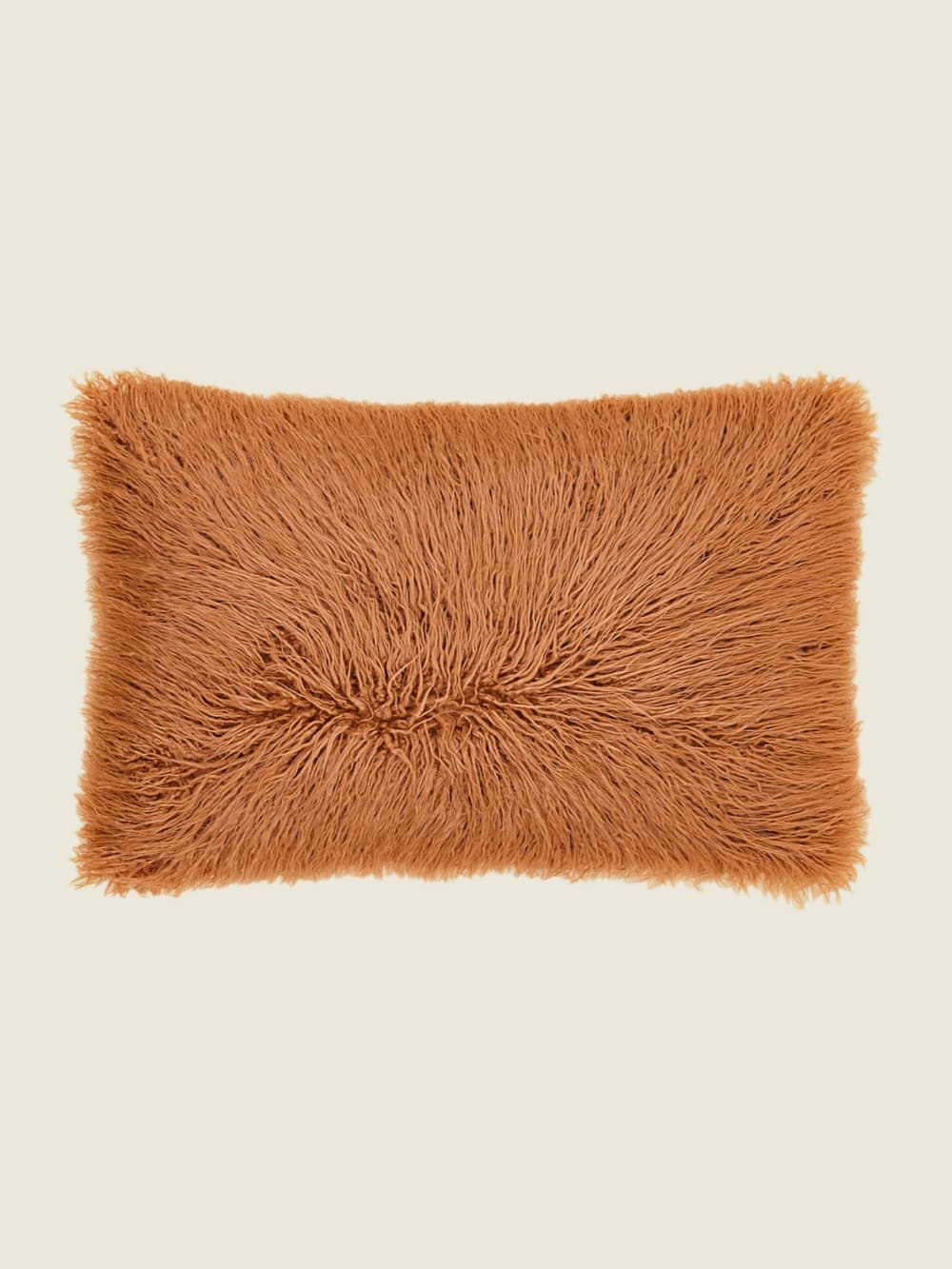 Helma Rectangular Faux-Fur Pillow