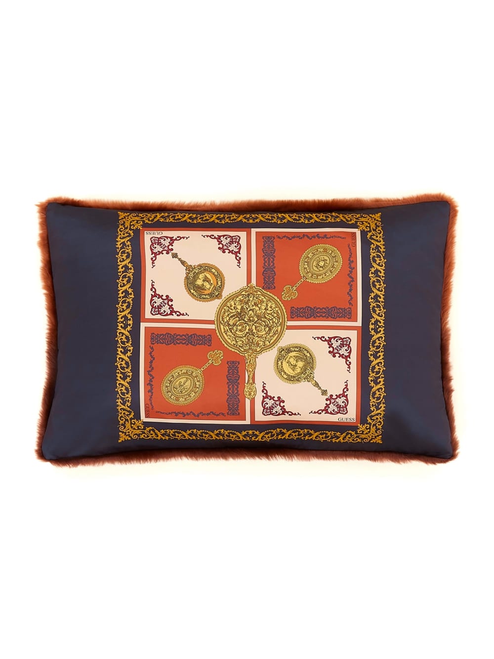 Rectangle Faux-Fur Pillow