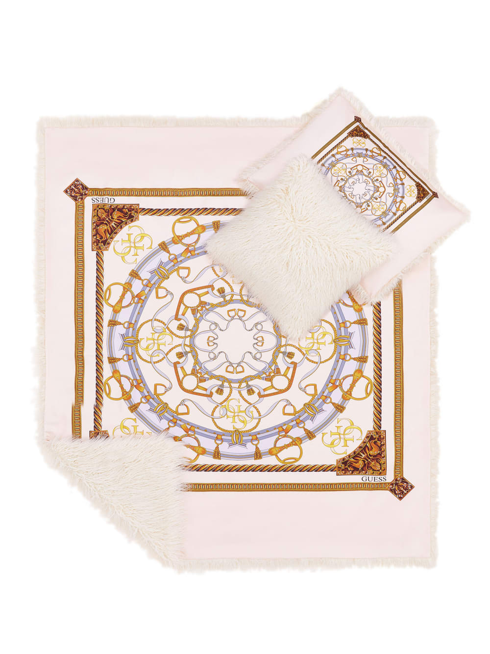 Helma Rectangular Faux-Fur Pillow