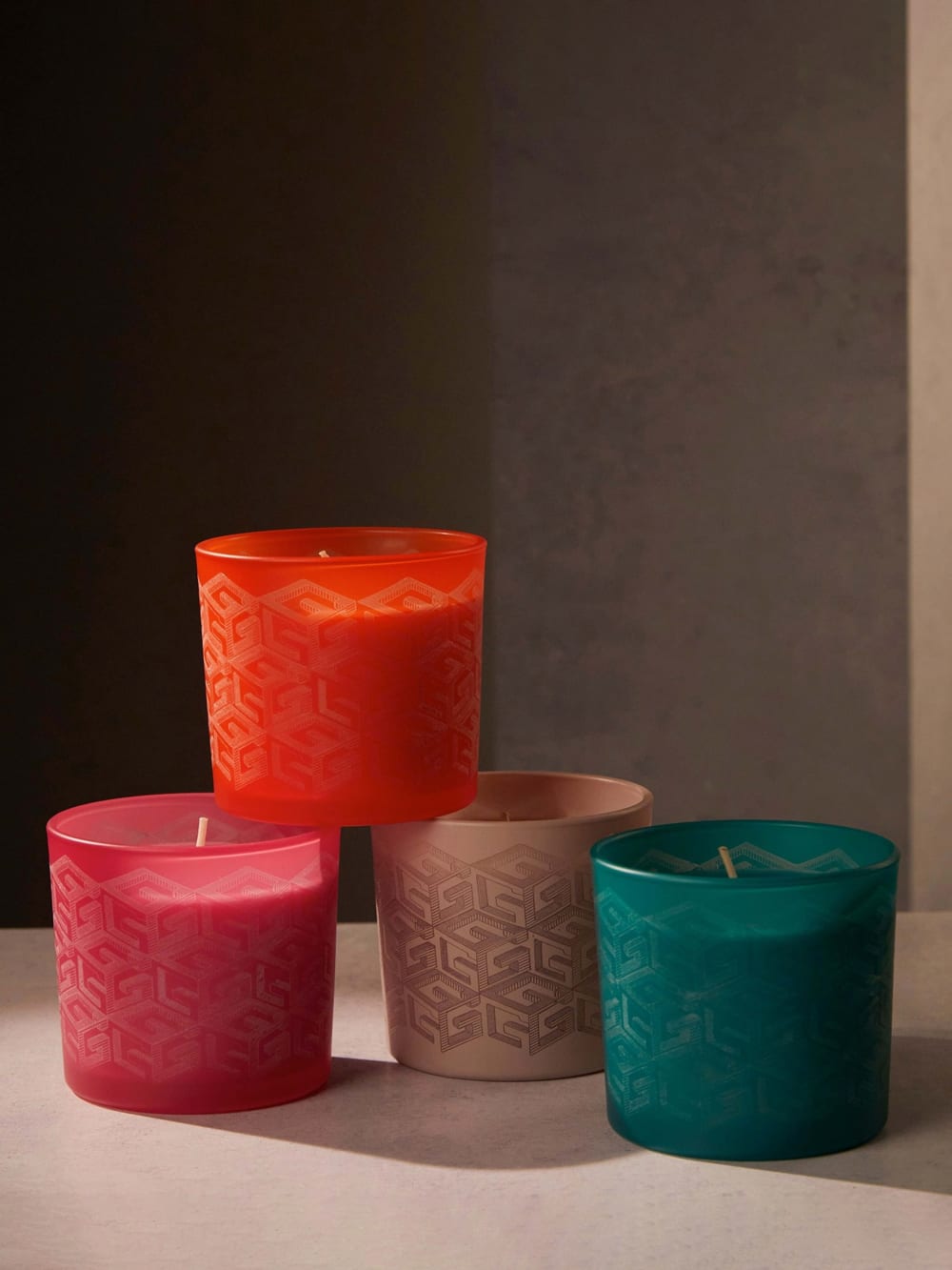 Laser-Cut G Cube Candle