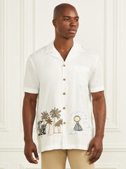 Eco Billy Embroidered Bowling Shirt