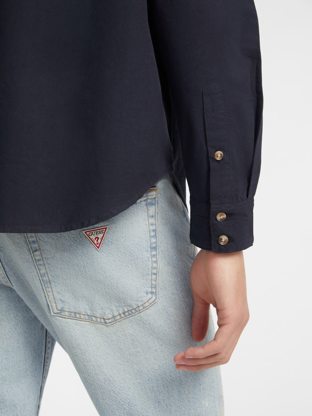 Long-Sleeve Pocket Shirt