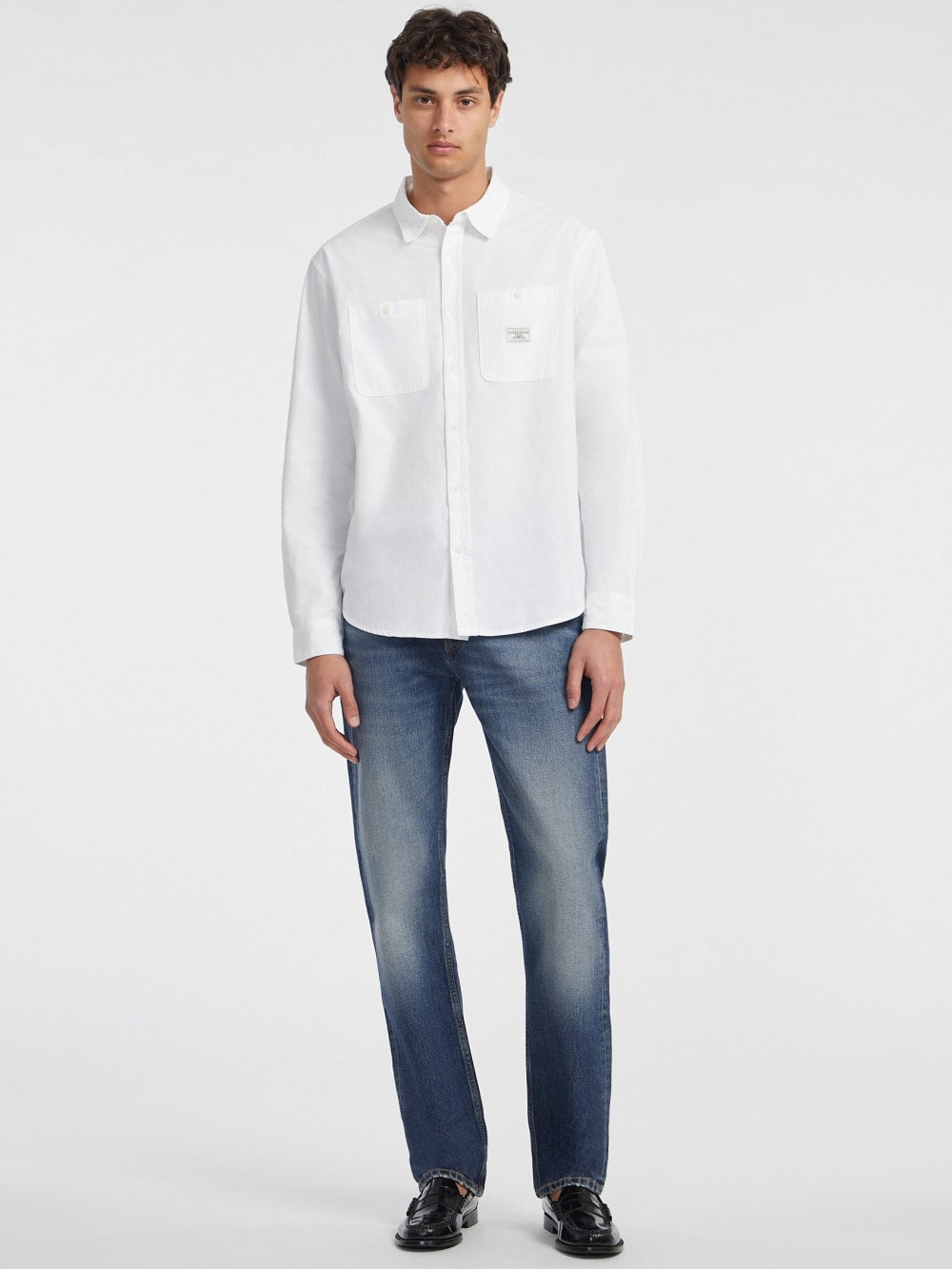 Long-Sleeve Pocket Shirt