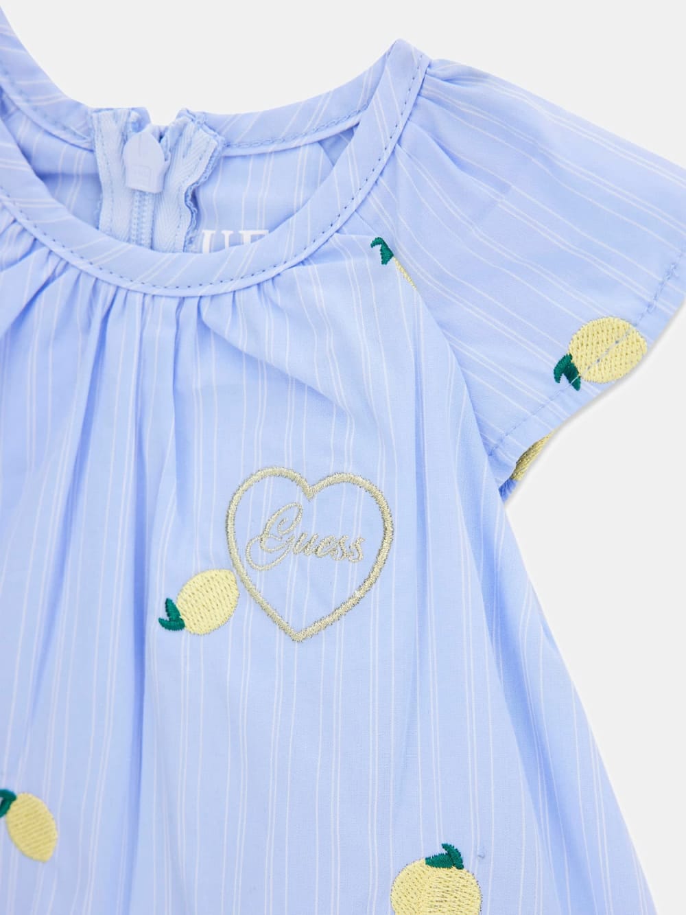 Embroidered dress bodysuit