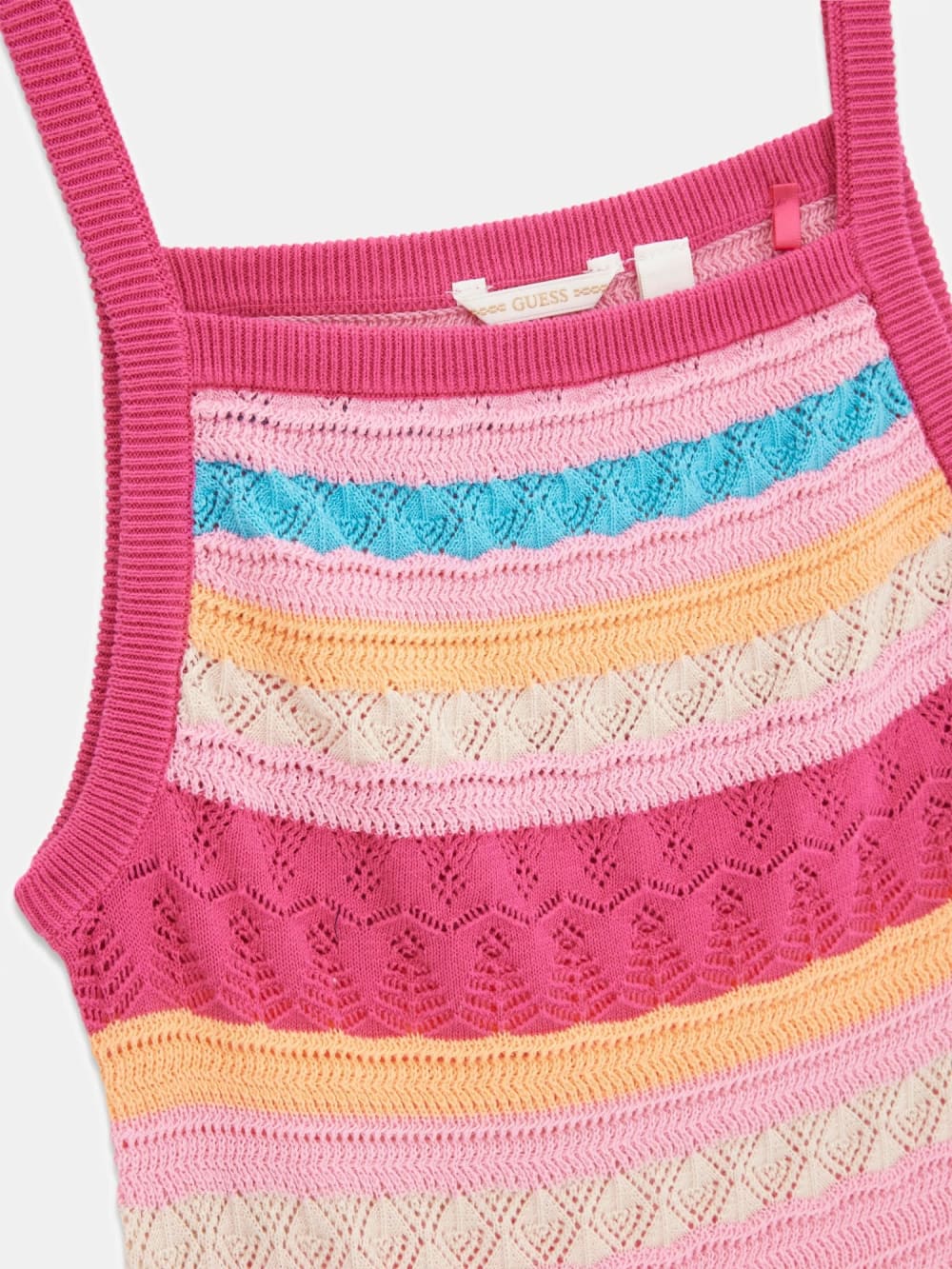 Crocheted mini dress