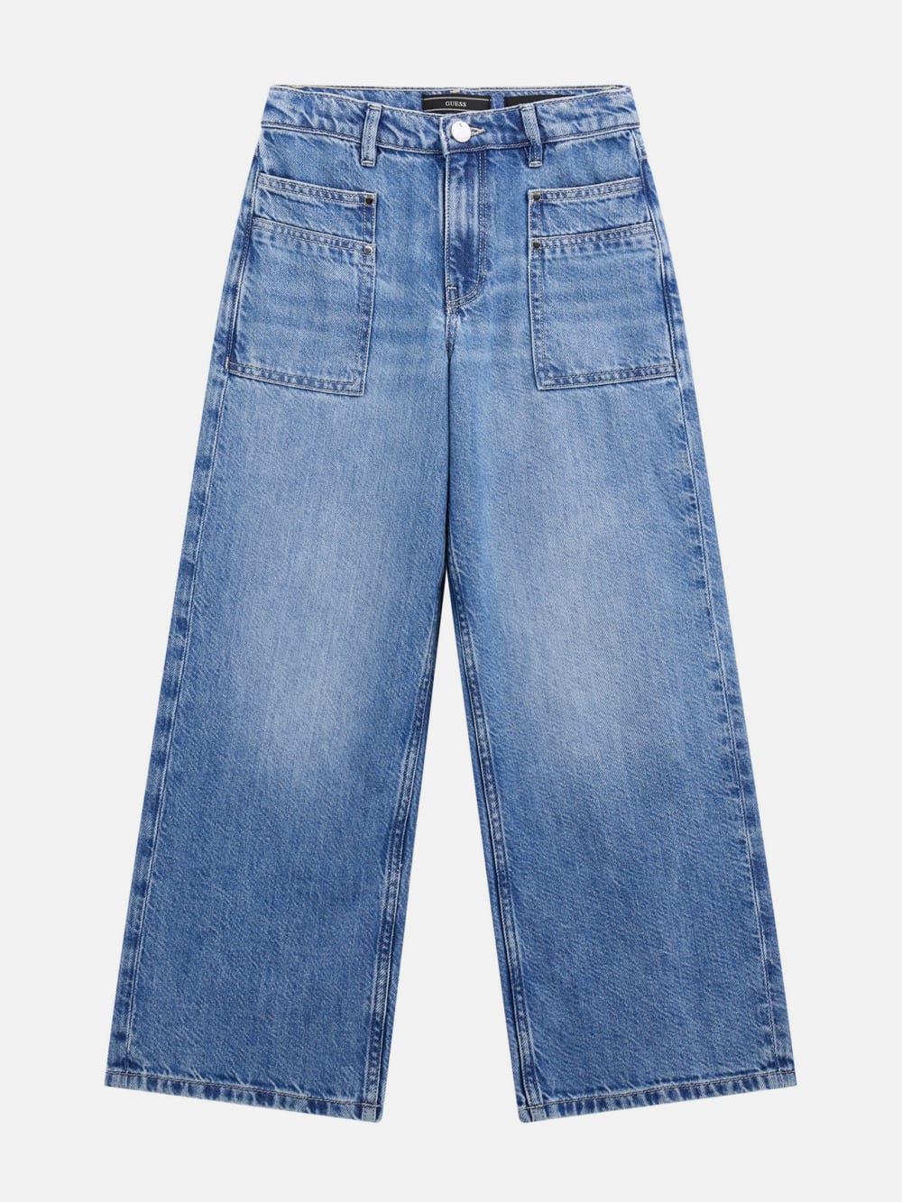 Relaxed Wide-Leg Jeans (7-16)