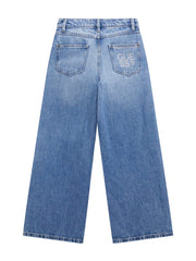 Relaxed Wide-Leg Jeans (7-16)