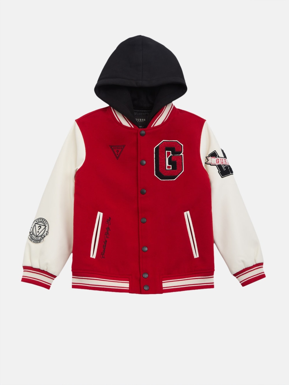 Lark Hooded Varsity Jacket (7-16)