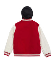 Lark Hooded Varsity Jacket (7-16)