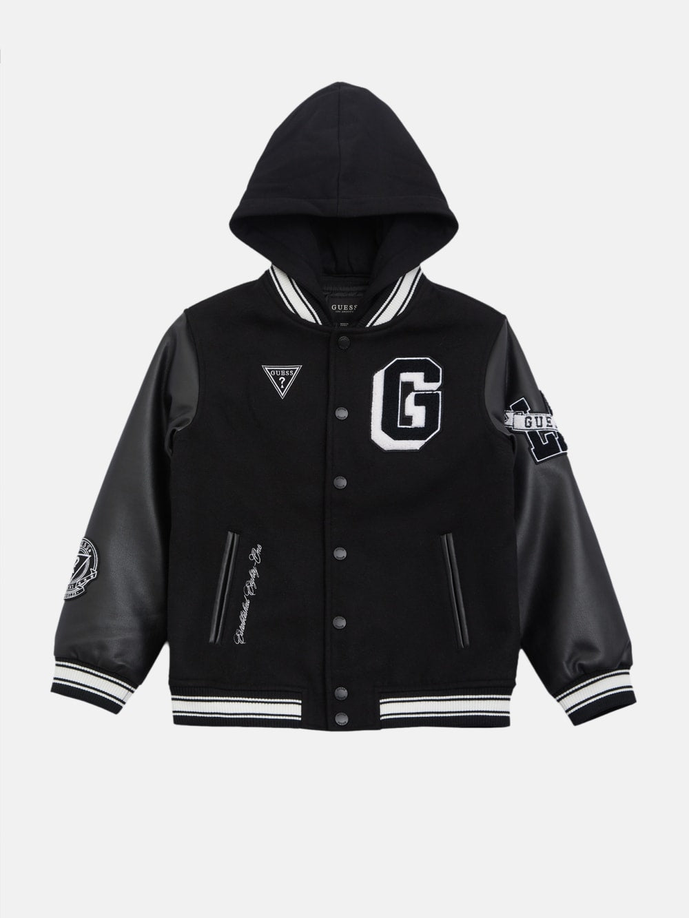 Lark Hooded Varsity Jacket (7-16)