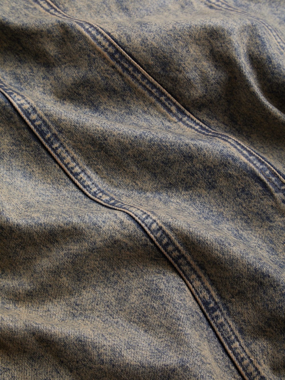 long denim coat