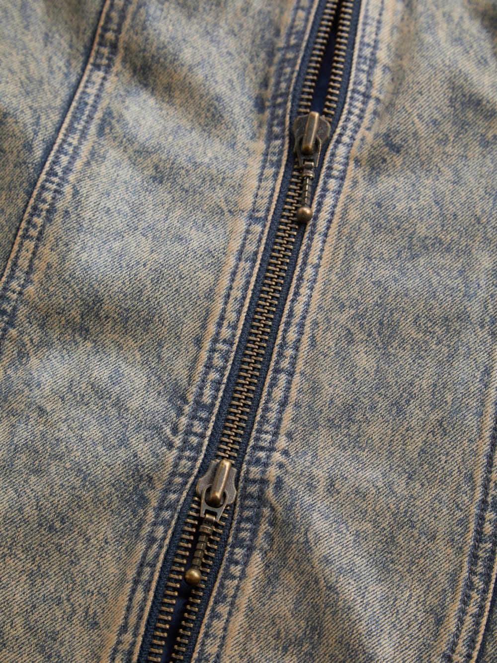 long denim coat