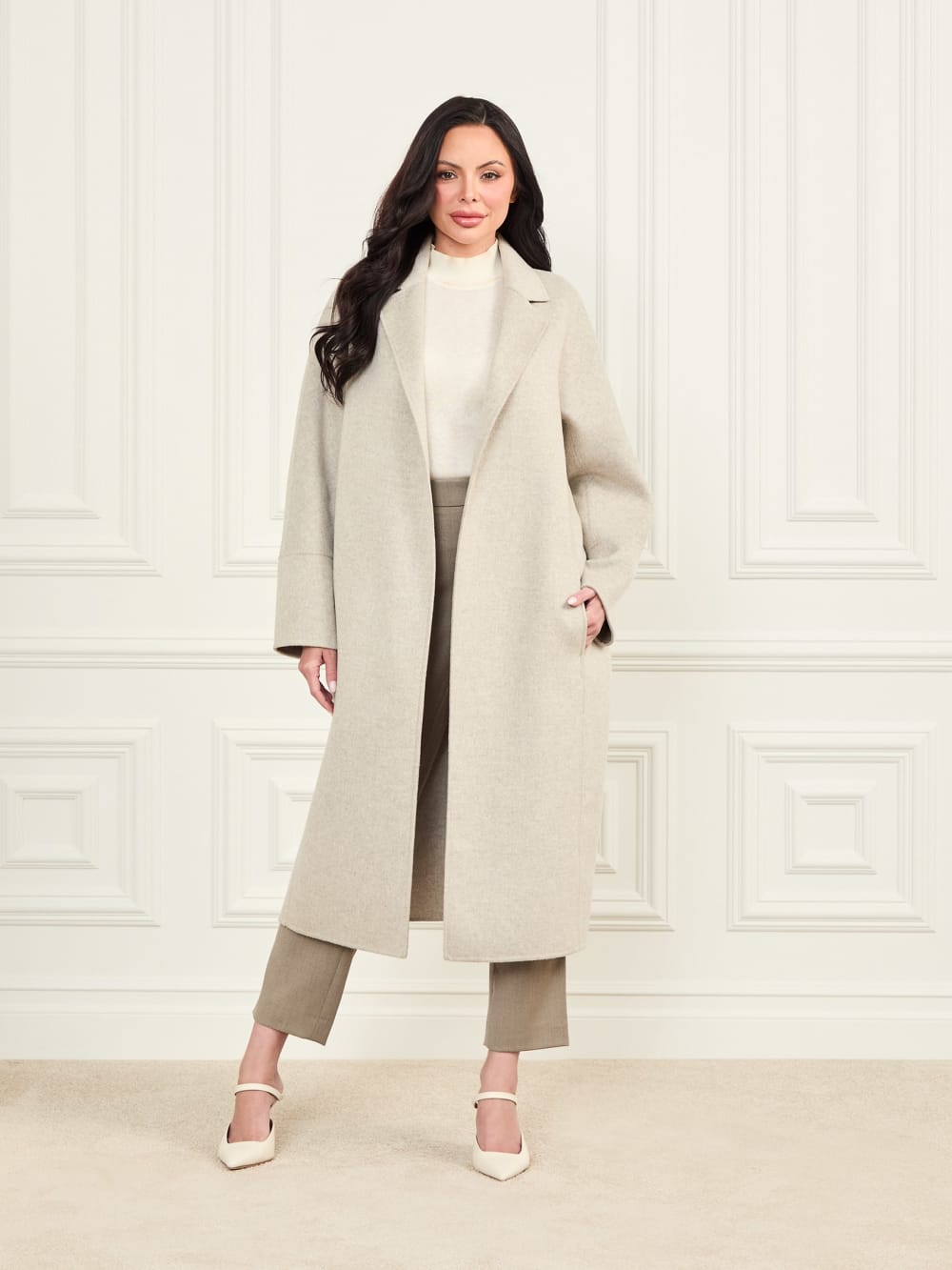 Maxime Wool-Blend Coat