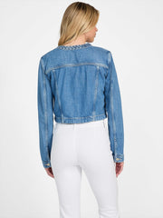 Eco Featherweight Juliana Braided Denim Jacket