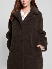 Eco Alina Teddy Longline Coat