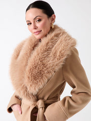 Charlize Wool-Blend Coat
