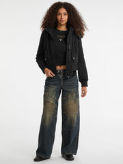 GUESS Originals Eco Faux-Fur Hooded Parka