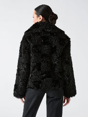 Margot Longline Faux-Fur Coat