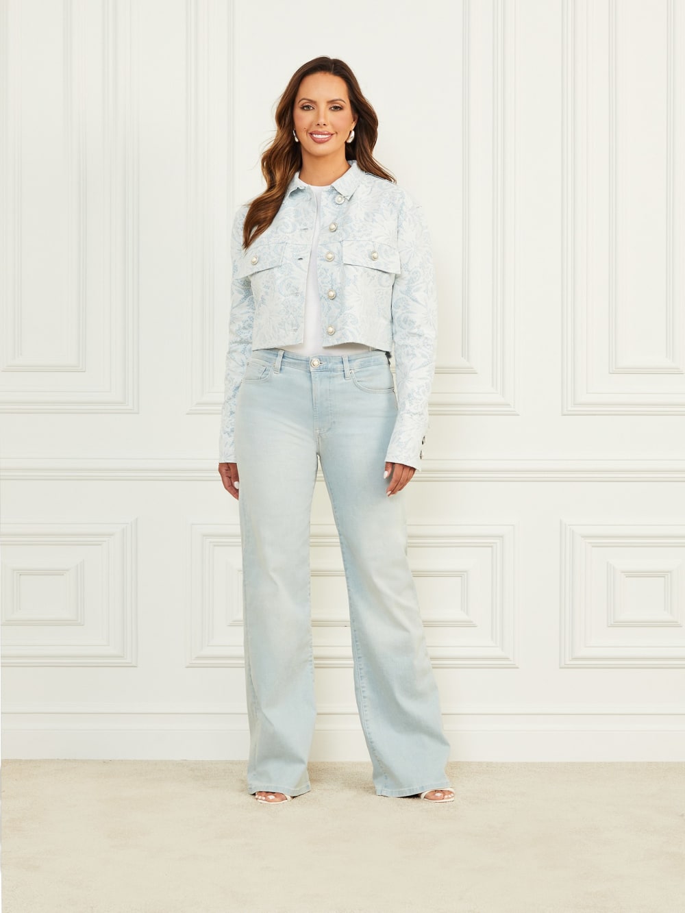 Glam Romantica Denim Jacket