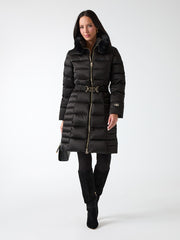 Eco Jastin Quilted Down Midi Jacket