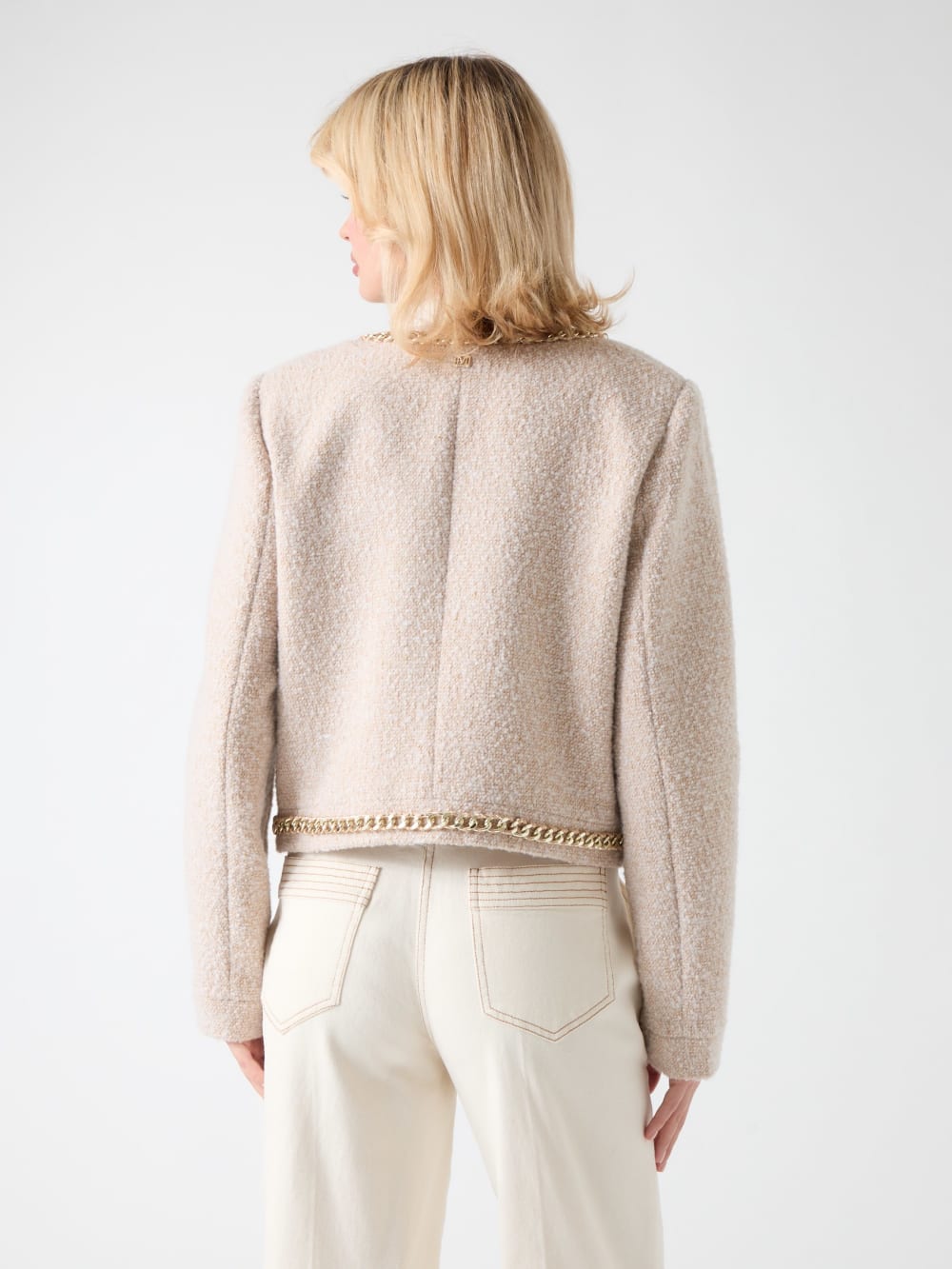 Helene Cropped Tweed Jacket