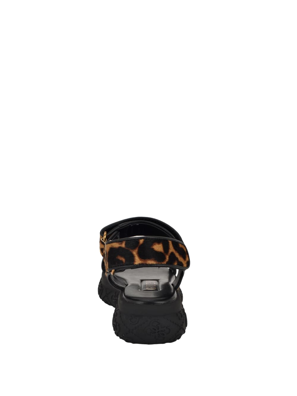 Lanara Leopard Strapped Sandal