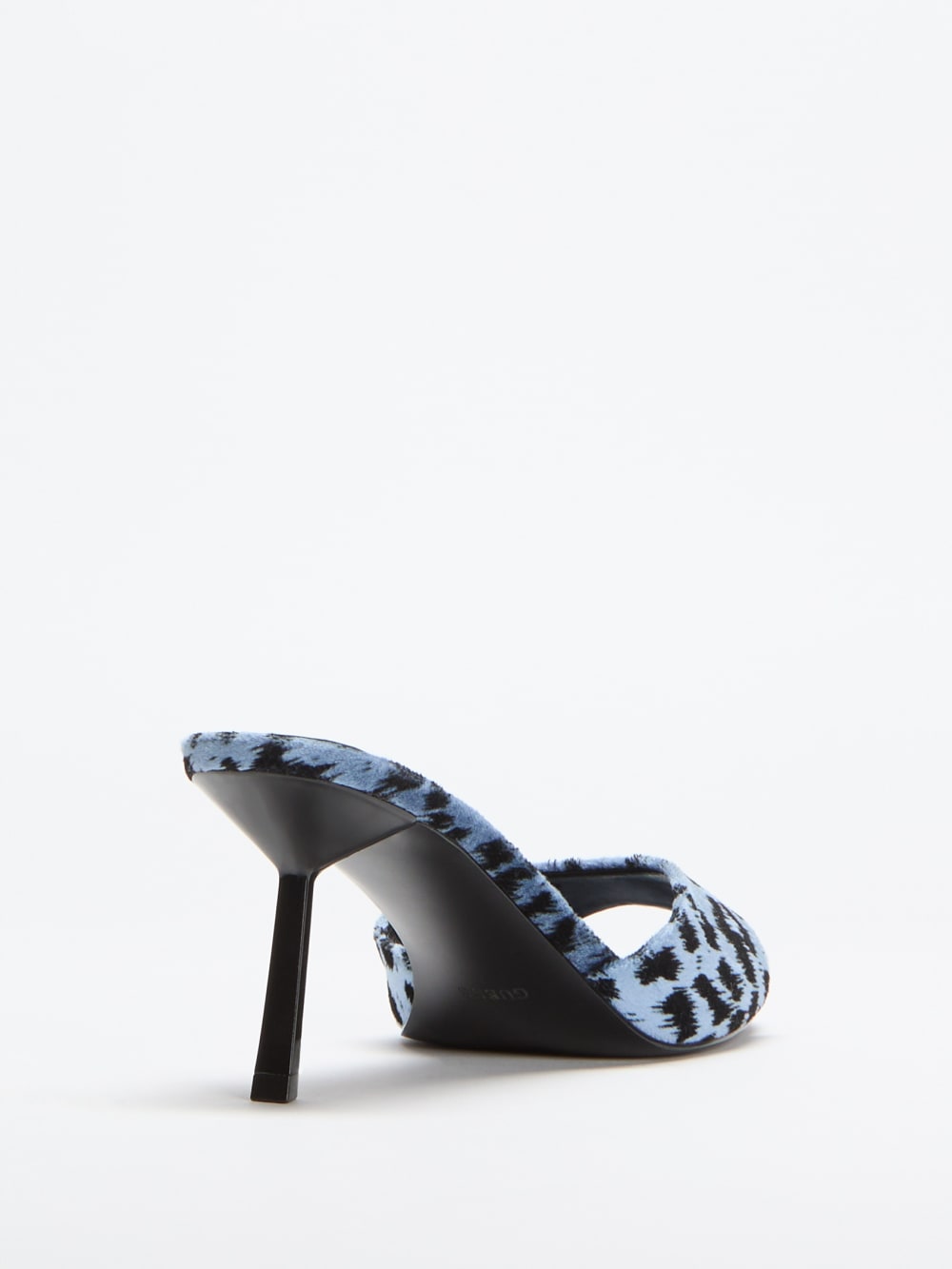 Carisse Velvet Stiletto Mule Sandals