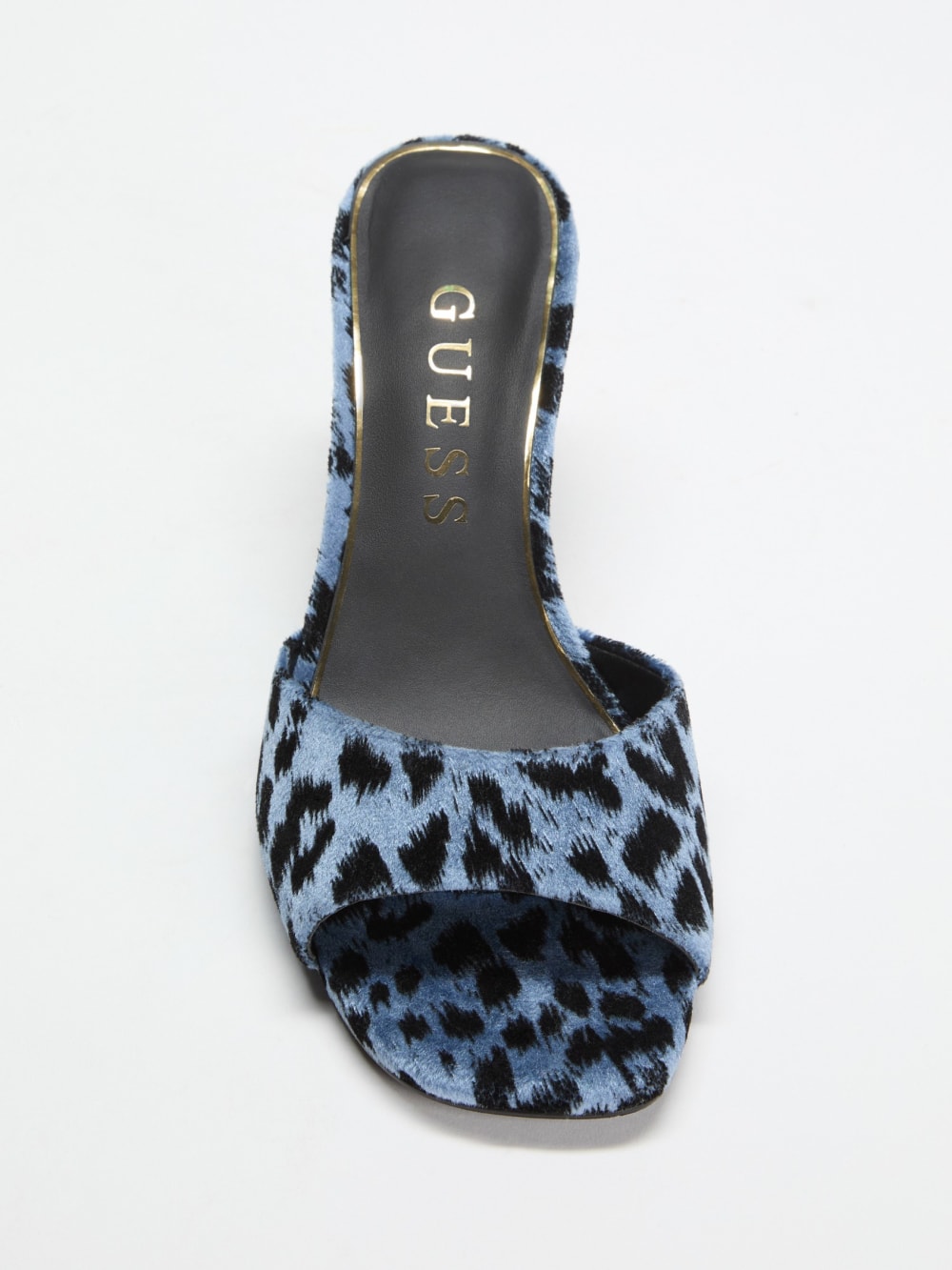 Carisse Velvet Stiletto Mule Sandals