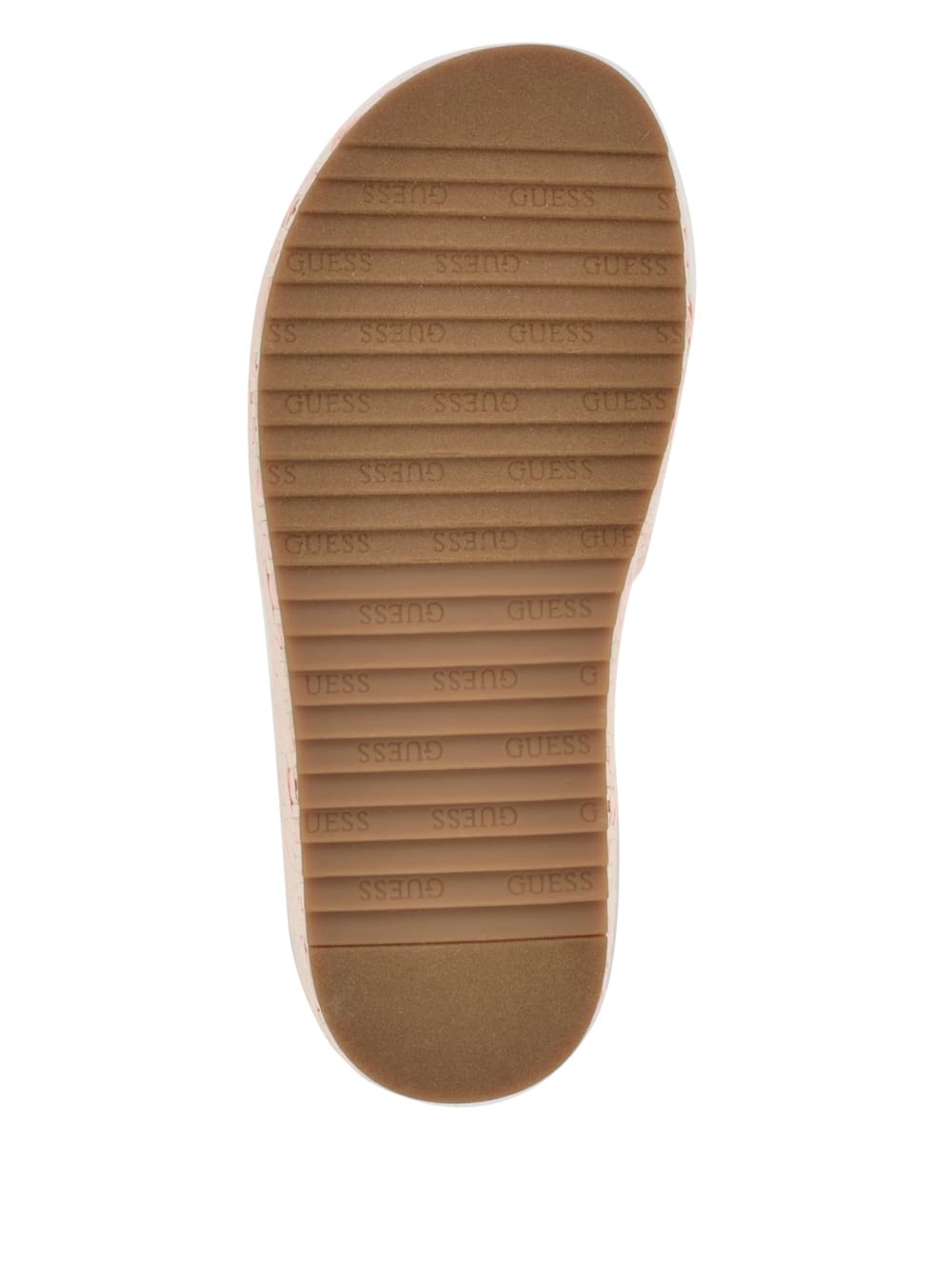Longoh Raffia Platform Slide Sandals
